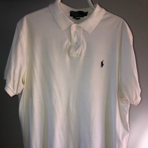 Polo Ralph Lauren White Short Sleeve Polo Shirt xL